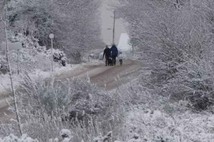 Exact hour UK will be coldest this week with -10C temperatures and 15 inches of snow