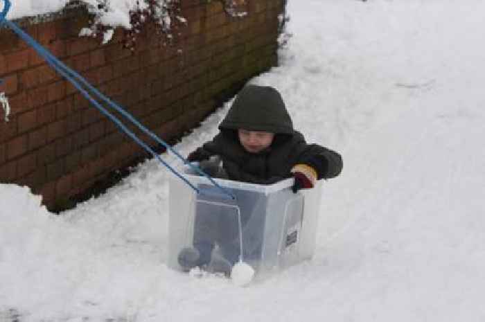 Met Office snow warning for 10 cities in England on Monday and Tuesday