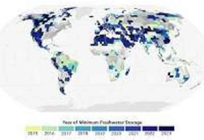 NASA Satellites Reveal Abrupt Drop in Global Freshwater Levels