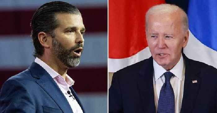 Donald Trump Jr. Suggests Biden Administration Is Trying to 'Start World War III' Before His Father Can 'Create Peace and Save Lives' in Russia and Ukraine