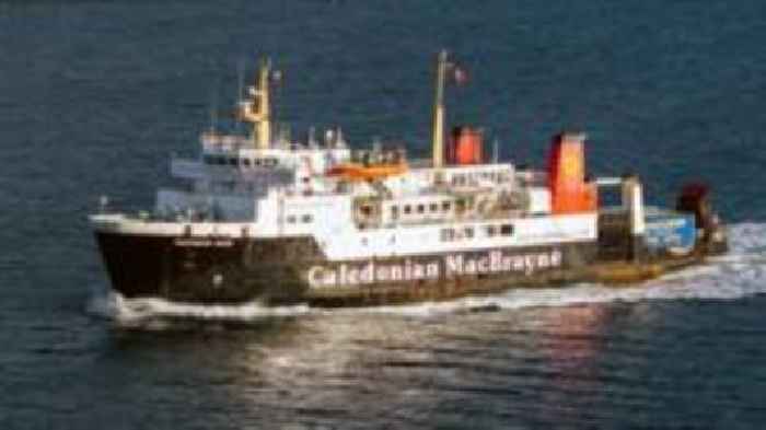 Scotland's islanders bid a fond farewell to a much-loved ship