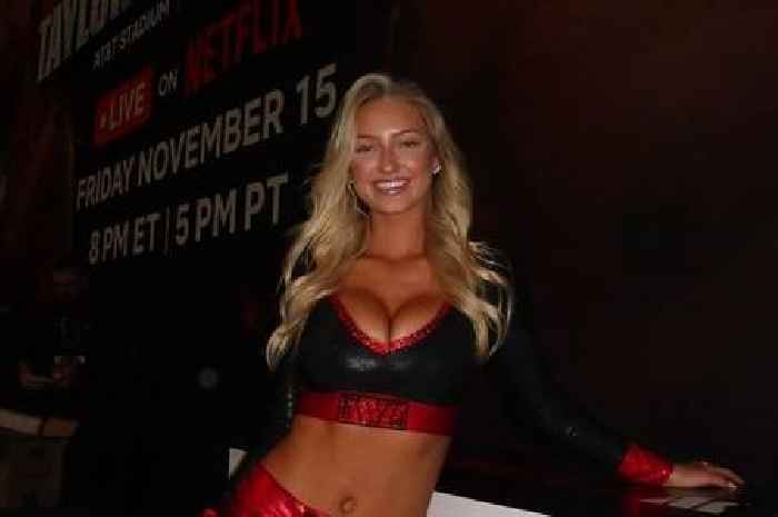 Ring girl breaks silence on 'overwhelming' rise to fame in Jake Paul vs Mike Tyson fight