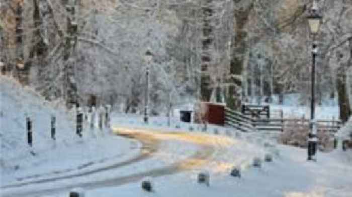 First significant snow of the season for the UK