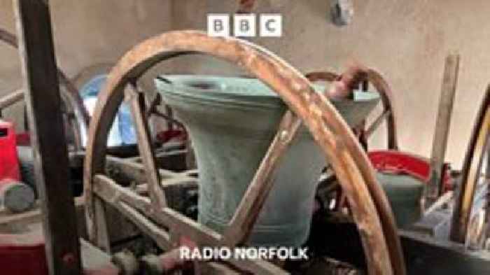 Inside Great Yarmouth Minster’s bell tower