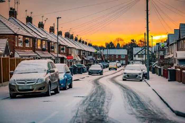 Hour-by-hour weather forecast as heavy snow and freezing temperatures expected across Derbyshire