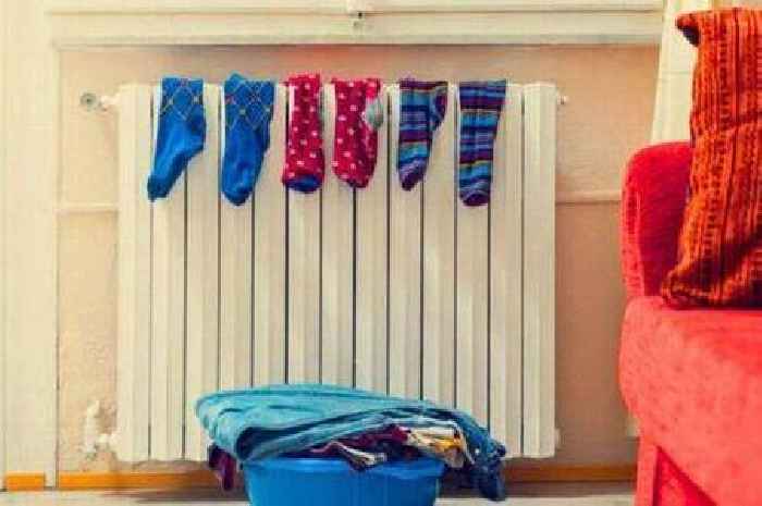 Warning to anyone drying wet clothes on radiators as experts say 'it can make you ill'