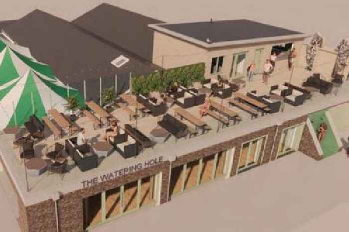 New images show what UK's 'best beach bar' Watering Hole will soon look like