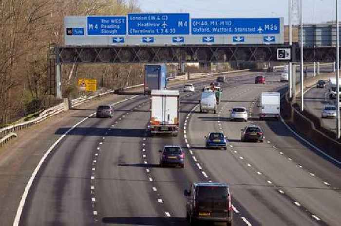 Motorcyclist seriously injured in M25 crash