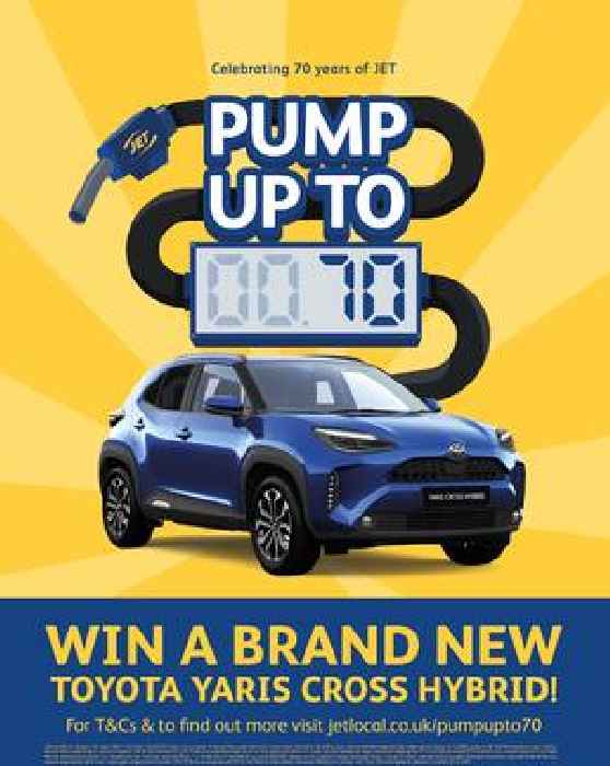  FILL UP AT JET FOR A CHANCE TO WIN A CAR!