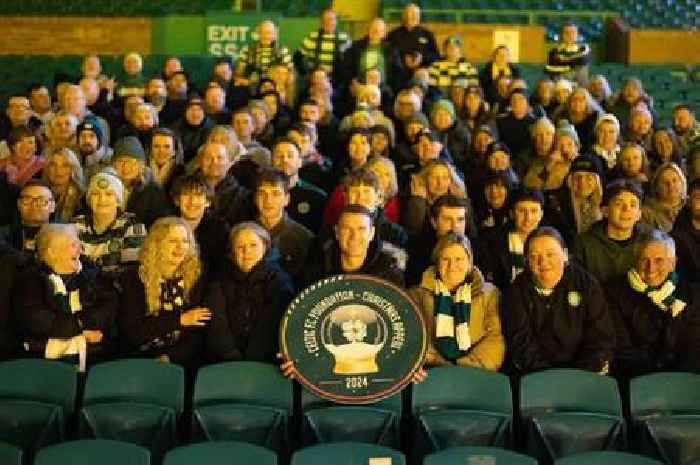 Celtic fans sleep out at sub-zero Parkhead and raise £50,000 for charity