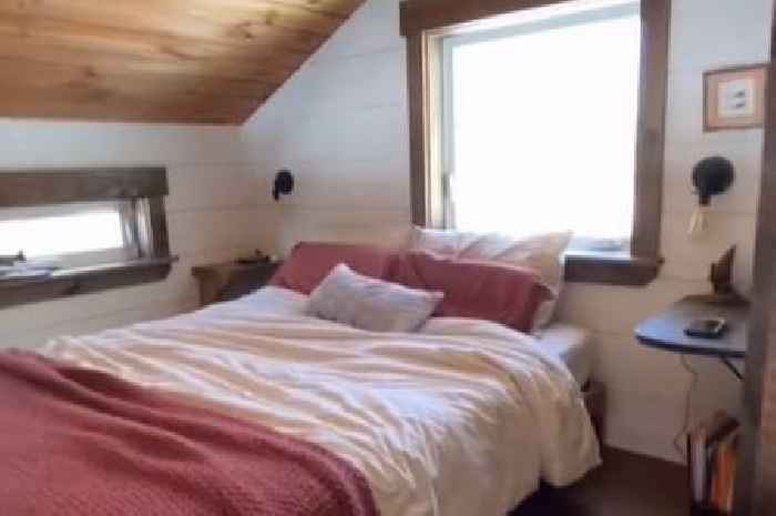 Couple build DIY 'tiny house' from scratch – people can't believe how much it cost them