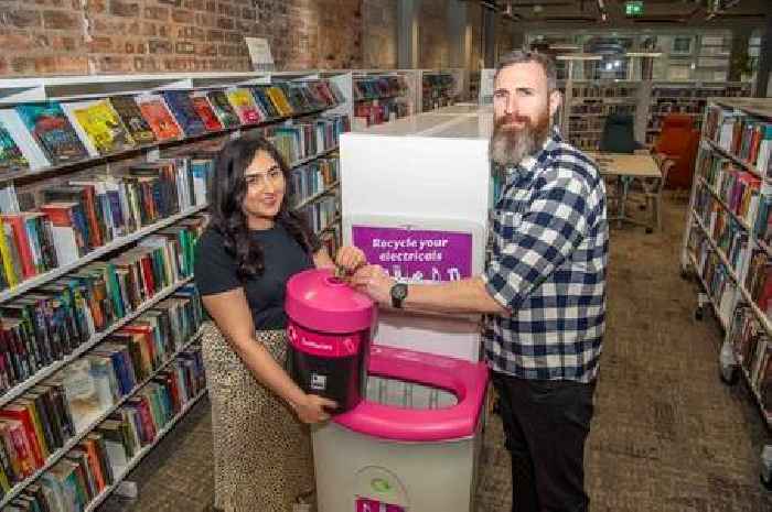 How it is easier for people in Renfrewshire to recycle small electrical items