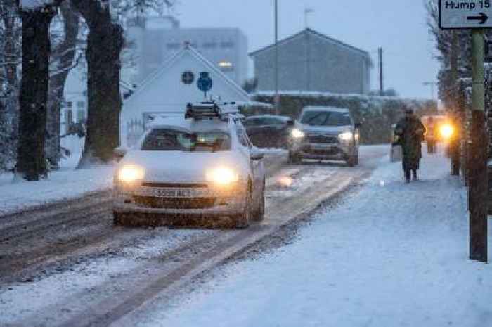 Perth set for big freeze as Met Office issues weather warning for snow and ice