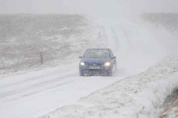 Seven things drivers must do in snowy weather as 43-hour weather warning issued