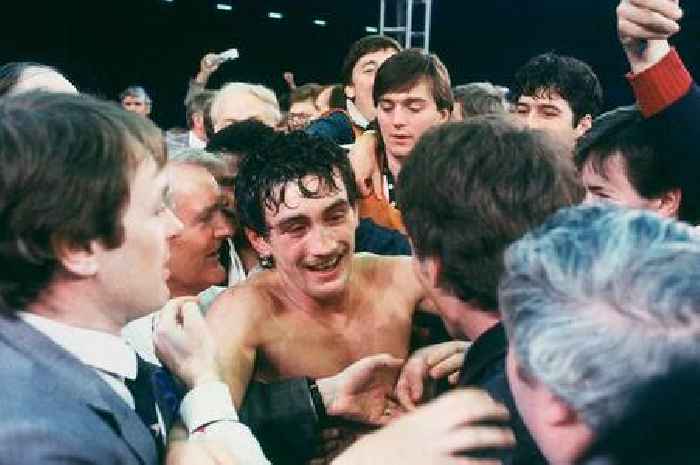 Barry McGuigan became world champion and fought for peace with Man Utd icon at ringside