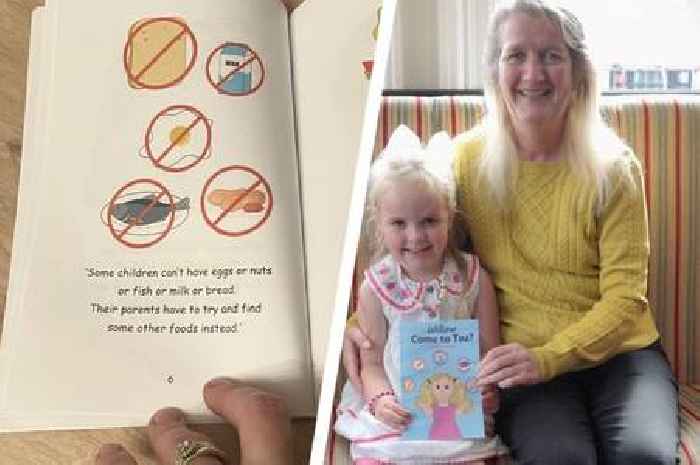 Market Weighton girl, 4, living with allergies is subject of new children's book