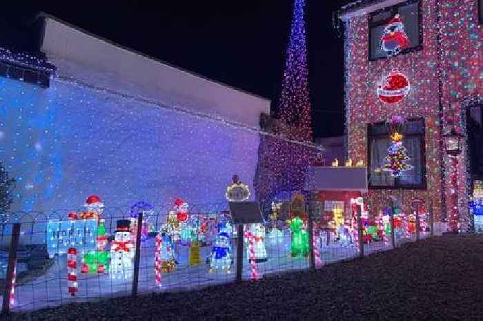 Massive Winter Wonderland house set to shine with more than 100,000 festive lights