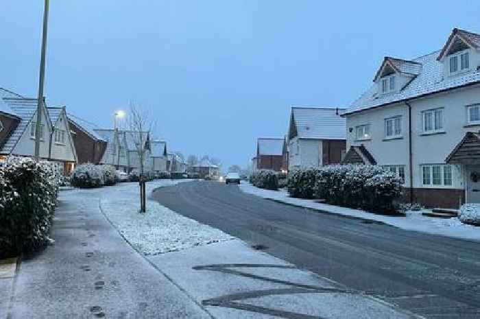 Met Office issues severe weather warnings after snow hits Gloucestershire and UK cold snap bites