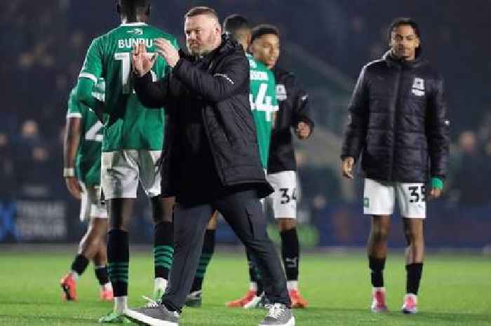 Wayne Rooney still facing 'number 10' problem for Plymouth Argyle