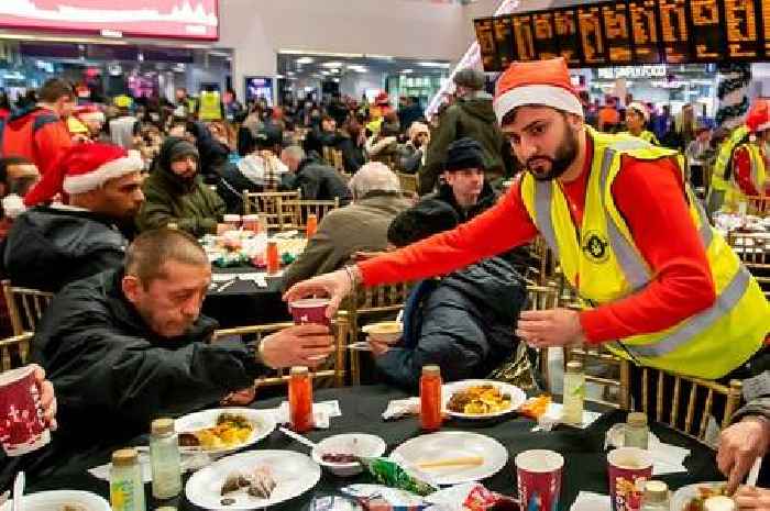 Midland Langar Seva to feed hundreds of homeless people at New Street Station Christmas party