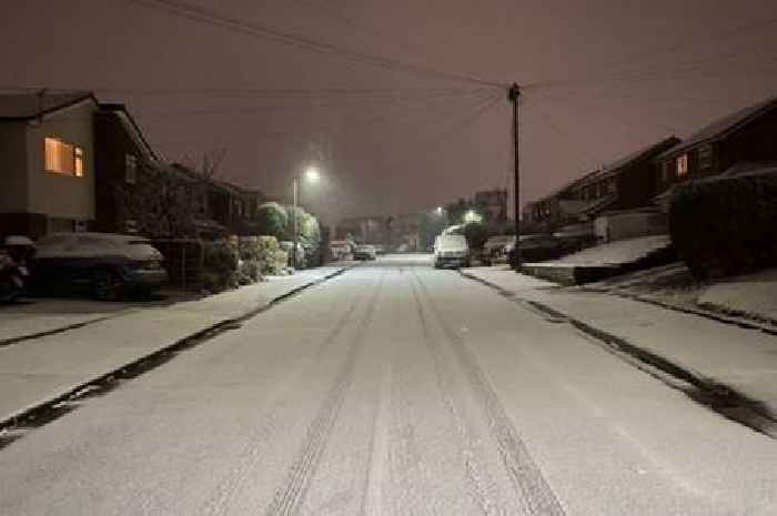 UK snow maps show exact hour temperatures drop to -15C in England