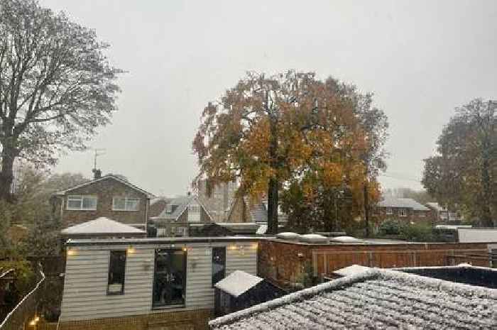 Parts of Essex get 'disappointing' sprinkle of snow as cold spell begins