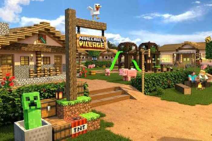 First Minecraft theme park experience to open in UK after deal with Thorpe Park, Chessington and Legoland owners