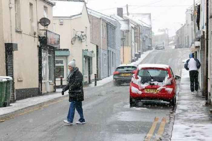 Snow in Wales photo gallery as schools and roads closed as winter truly arrives