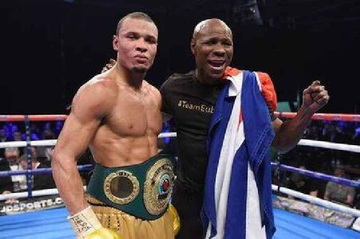 Chris Eubank Jr sends emotional seven-word plea to his dad and reveals they no longer talk