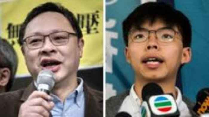 Who are the activists jailed in Hong Kong's largest national security trial?