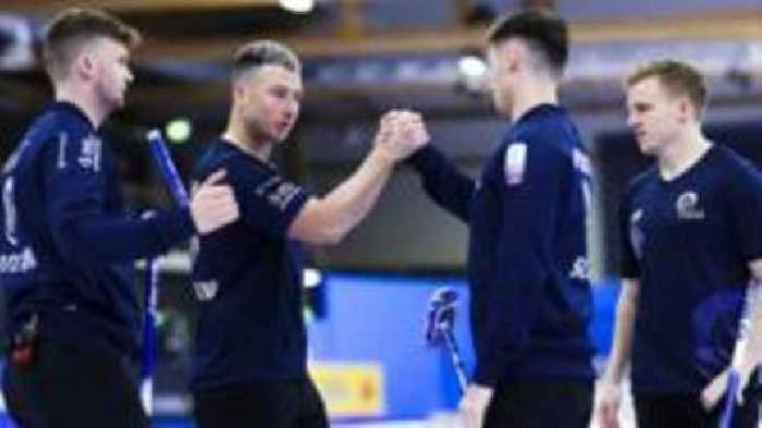 Scotland roar back to reach European curling semis