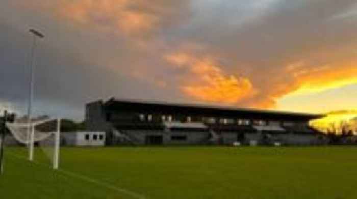 City club warms up for first match at new stadium