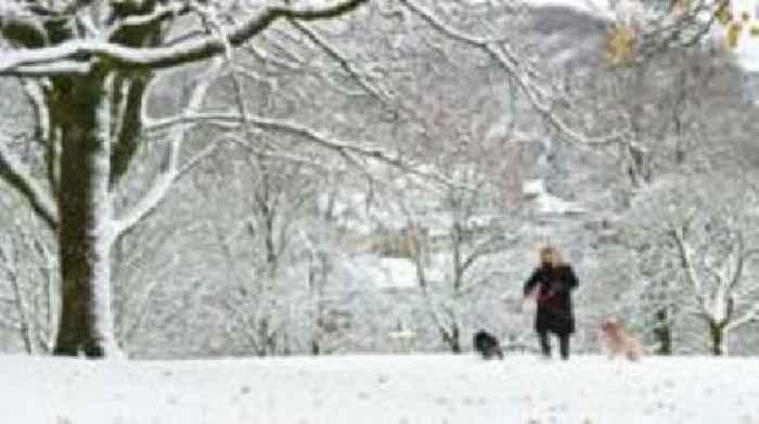 Ice and snow warnings remain in place for much of UK