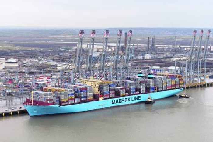 Maersk: Shipping giant to relocate from Felixstowe to London Gateway