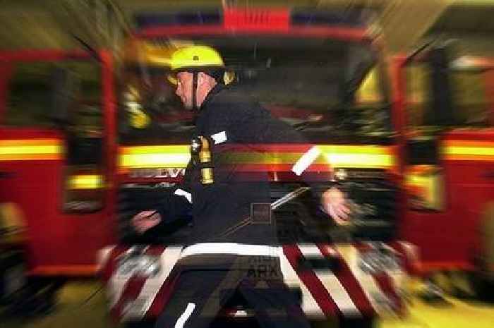 House fire in Gloucester as emergency services called to scene and man arrested