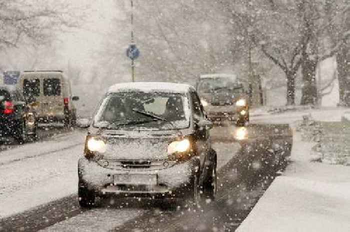 Live snow and traffic updates as more white stuff forecast with weather warning for ice issued for Gloucestershire