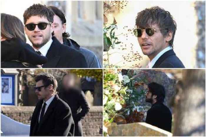 One Direction reunite as they say goodbye to Liam Payne at his funeral