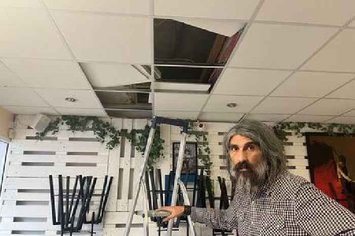 Exeter restaurant owner told his ceiling could collapse