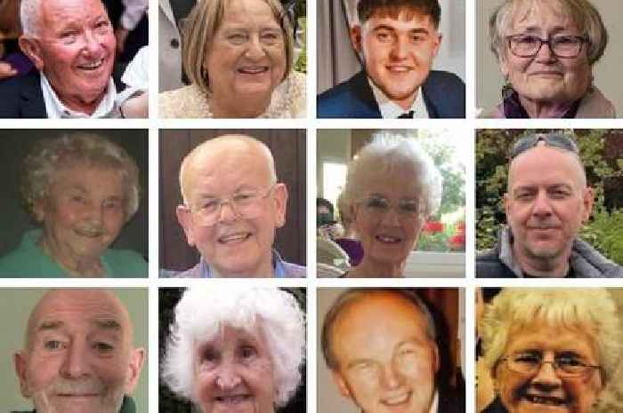 25 death notices in Stoke-on-Trent and North Staffordshire this week