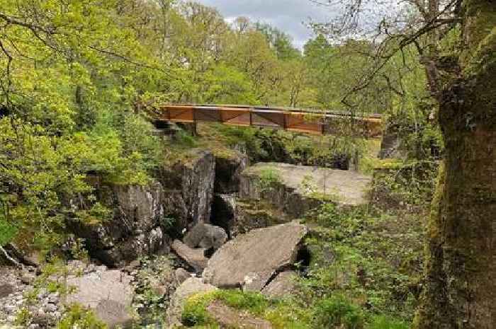 Picturesque Loch Lomond footbridge dating back to 18th century wins global award