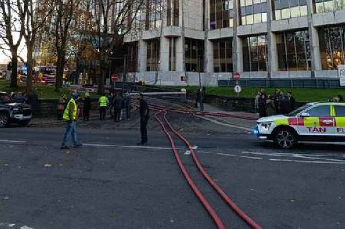 Hundreds evacuated from Cardiff city centre as fire crews rush to scene - live updates