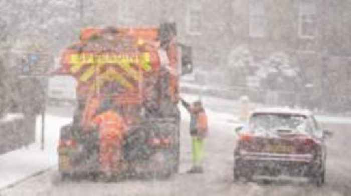 Yellow weather warning issued for ice and snow