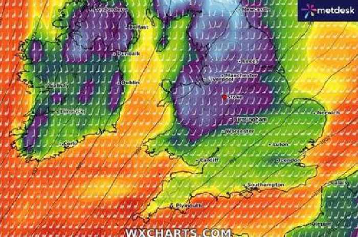 Storm Bert to bring heavy rain and snow as Stoke-on-Trent braced for 49mph winds