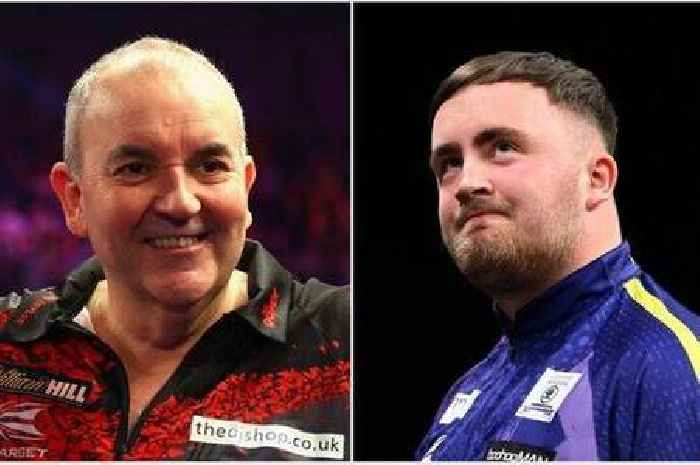 Phil Taylor responds to Luke Littler's chances of breaking his darts records