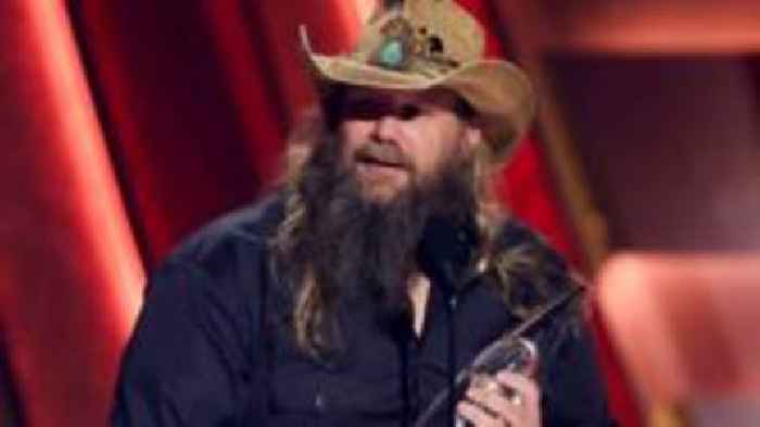 Chris Stapleton wins big at country music awards