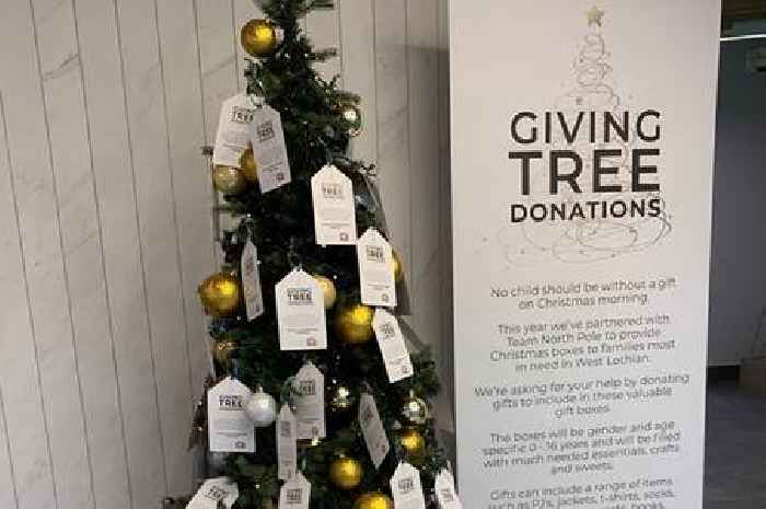 Christmas fundraising at Livingston Designer Outlet is tree-mendous!