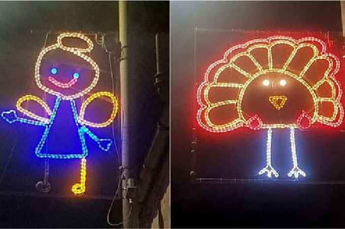 Unique Christmas lights in Fife town go viral on TikTok due to their truly adorable backstory