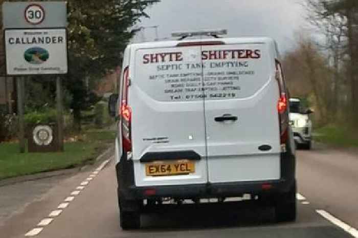 Van has Scots in stitches over company's hilariously cheeky name