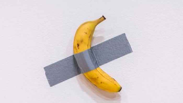 Banana duct-taped to a wall sells for $6.2m at auction