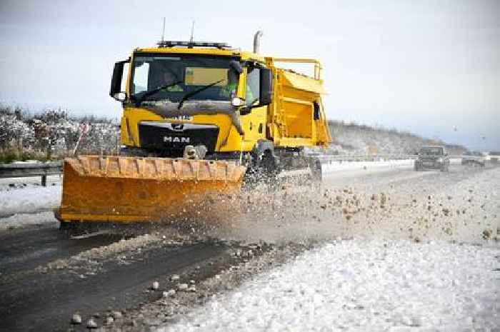 Snow to settle in these 13 areas on Friday along with icy conditions as Met Office yellow warning remains in effect